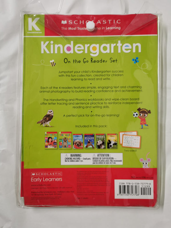 Scholastic Early Learners Ser.: On the Go Kindergarten Reader Set