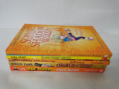 Children's Fiction Reading Books x 5 inc. Charlie & The Chocolate Factory