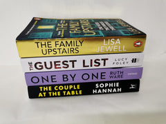4 Bestselling Thrillers! Lisa Jewell, Lucy Foley, Ruth Ware, Sophie Hannah