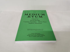 Medium Ævum Vol XCI 2022 No. 2, Edited by David Rundle, Corinne Saunders etc.
