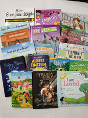 50 Children's Book Bundle For Young Readers/Activity Random Lot
