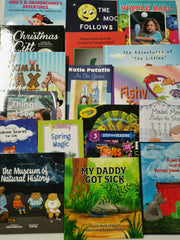 50 Children's Book Bundle For Young Readers/Activity Random Lot