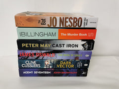 *Bundle* 6 Thrillers - Includes Clive Cussler, Peter May, Mark Billingham & More