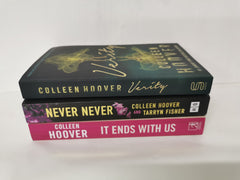 3 Colleen Hoover Bestsellers: It Ends With Us, Verity & Never Never
