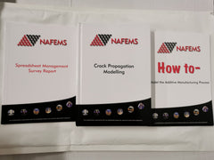 3 x NAFEMS books Incl. Crack Propagation Modelling