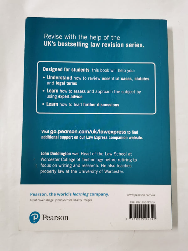 Law Express: Land Law Paperback – 12 April 2021 by John Duddington (Author)