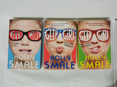 3 Geek Girl Books by Holly Smale: Geek Girl, All That Glitters & Picture Perfect