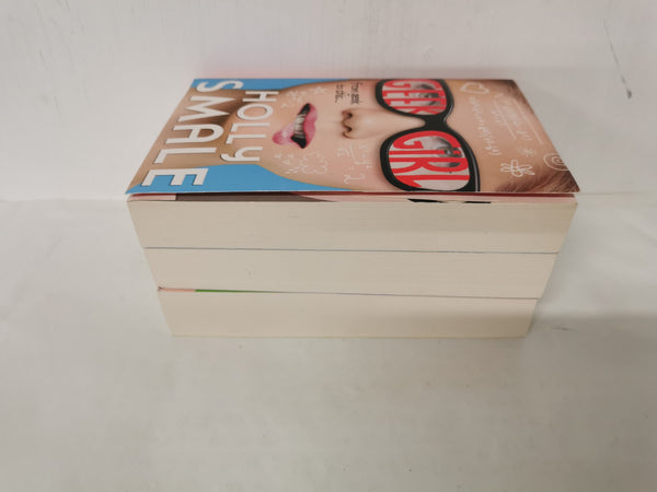 3 Geek Girl Books by Holly Smale: Geek Girl, All That Glitters & Picture Perfect