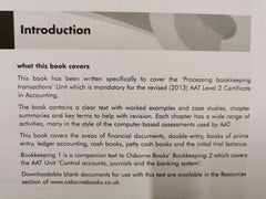 4 Costing, Bookkeeping, Accounting & Finance Tutorial & Workbooks (AAT Level 2)