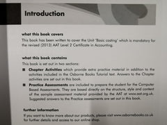 4 Costing, Bookkeeping, Accounting & Finance Tutorial & Workbooks (AAT Level 2)
