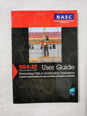 SG4:22 User Guide to Preventing Falls in Scaffolding