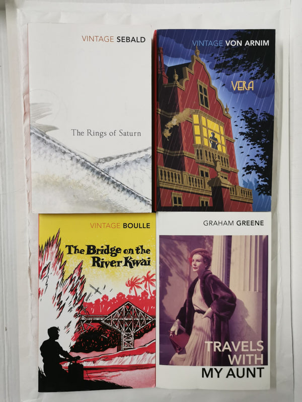 4 x Vintage Classics inc. Travels With My Aunt & The Bridge on The River Kwai