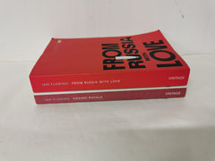 2 Ian Fleming James Bond Vintage Classics: Casino Royale & From Russia With Love