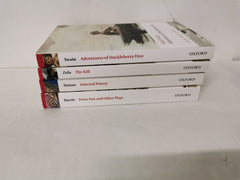 4 Oxford World's Classics: Peter Pan, The Adventures of Huckleberry Finn & More!