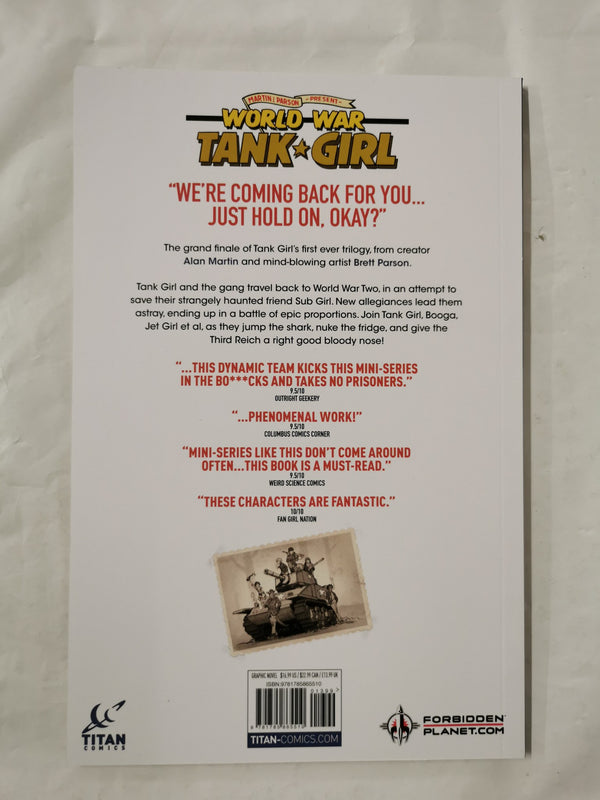 Tank Girl: World War Tank Girl | Signed Mini Print Edition | Graphic Novel |
