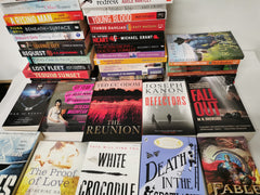 Joblot Wholesale of 40 New Fiction Books Collection Set Fiction, Crime, Thriller