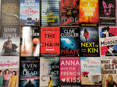 Joblot Wholesale of 40 New Fiction Books Collection Set Fiction, Crime, Thriller