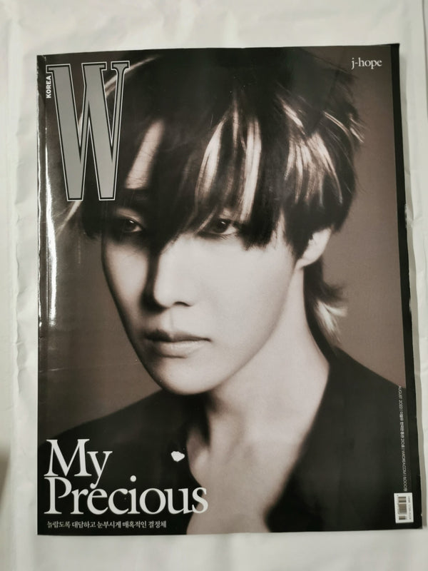 W Korea August 2022 Magazine My Precious - BTS JHOPE Cover, K POP, K FASHION