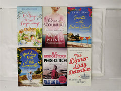 Bundle 6 Novels inc The Dinner Lady Detectives, Persecution, Once a Scoundrel...