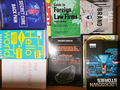 65 NEW BOOKS NON FICTION (Shelf Pulls)