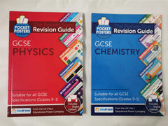 GCSE Chemistry, Physics, Biology & Maths Higher | Pocket Posters Revision Guides