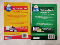 GCSE Chemistry, Physics, Biology & Maths Higher | Pocket Posters Revision Guides