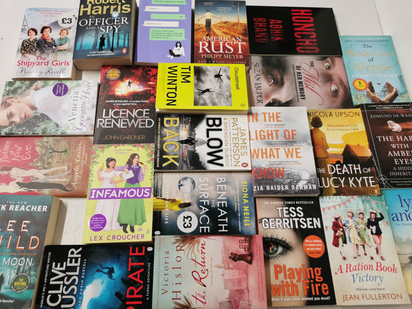 40 New Fiction Books Collection - Crime, Romance, Thriller, Historical, Sci-Fi