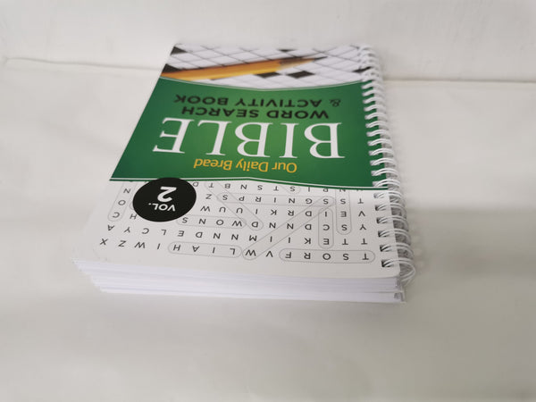 Our Daily Bread, Bible Word Search & Activity Books 1 & 2