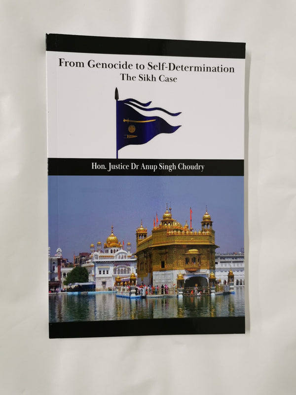 From Genocide to Self-determination, The Sikh Case By Anup Singh Choudry (2023)