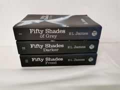 Fifty Shades of Grey Trilogy by E. L. James, 3 Book set (Paperback)
