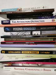 JOBLOT/WHOLESALE New BOX of 20 Non Fiction BOOKS - Textbooks, Business, History