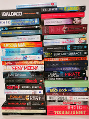 40 New Fiction Books Collection - Romance, Thriller, Crime, Historical, & Sci-Fi