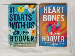 It Starts with Us & Heart Bones by Colleen Hoover *2 Book Bundle*