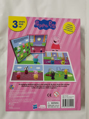 Peppa Pig My Busy Book: Includes 10 Plastic Figurines and a playmat