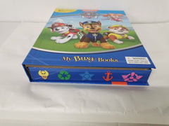 Nickelodeon PAW Patrol My Busy Book: 10 Figurines and playmat stored in the book