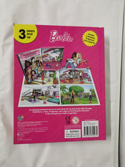 Mattel Barbie My Busy Books: 10 Figurines and playmat stored in the book