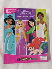 Disney Princess Great Adventures My Busy Book: With 10 Figurines and a playmat!