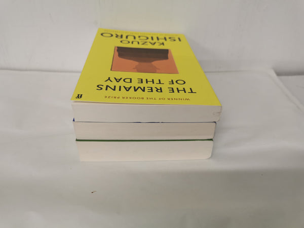 3 Kazuo Ishiguro Books: The Remains of the Day, Klara & the Sun, Buried Giant
