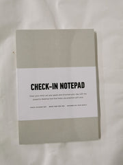 Check-In Notepad - Journaling Reinvented for Guys from Mind Journal