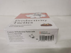 Pip Decks - PRODUCTIVITY TACTICS BRAND NEW cards