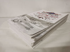 8 x ADULT COLOURING BOOKS: Real World Series by John Bloom