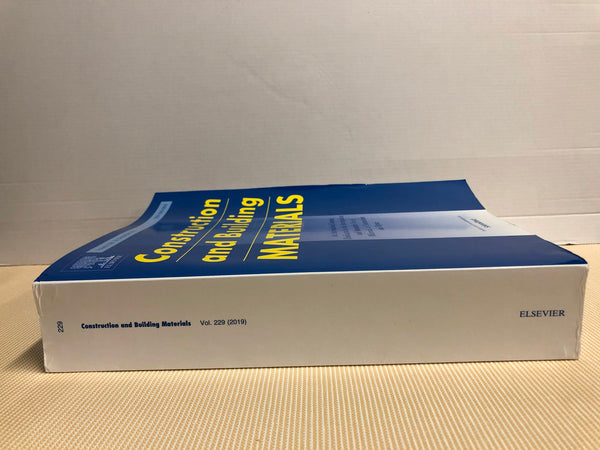 Construction And Building Materials VOL.229 DEC 2019 ISSN 0950-0618