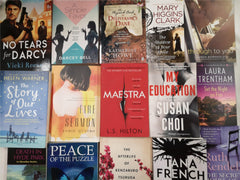 6 NEW Women's Interest Fiction Book Bundle, Thriller, Mystery, Romance